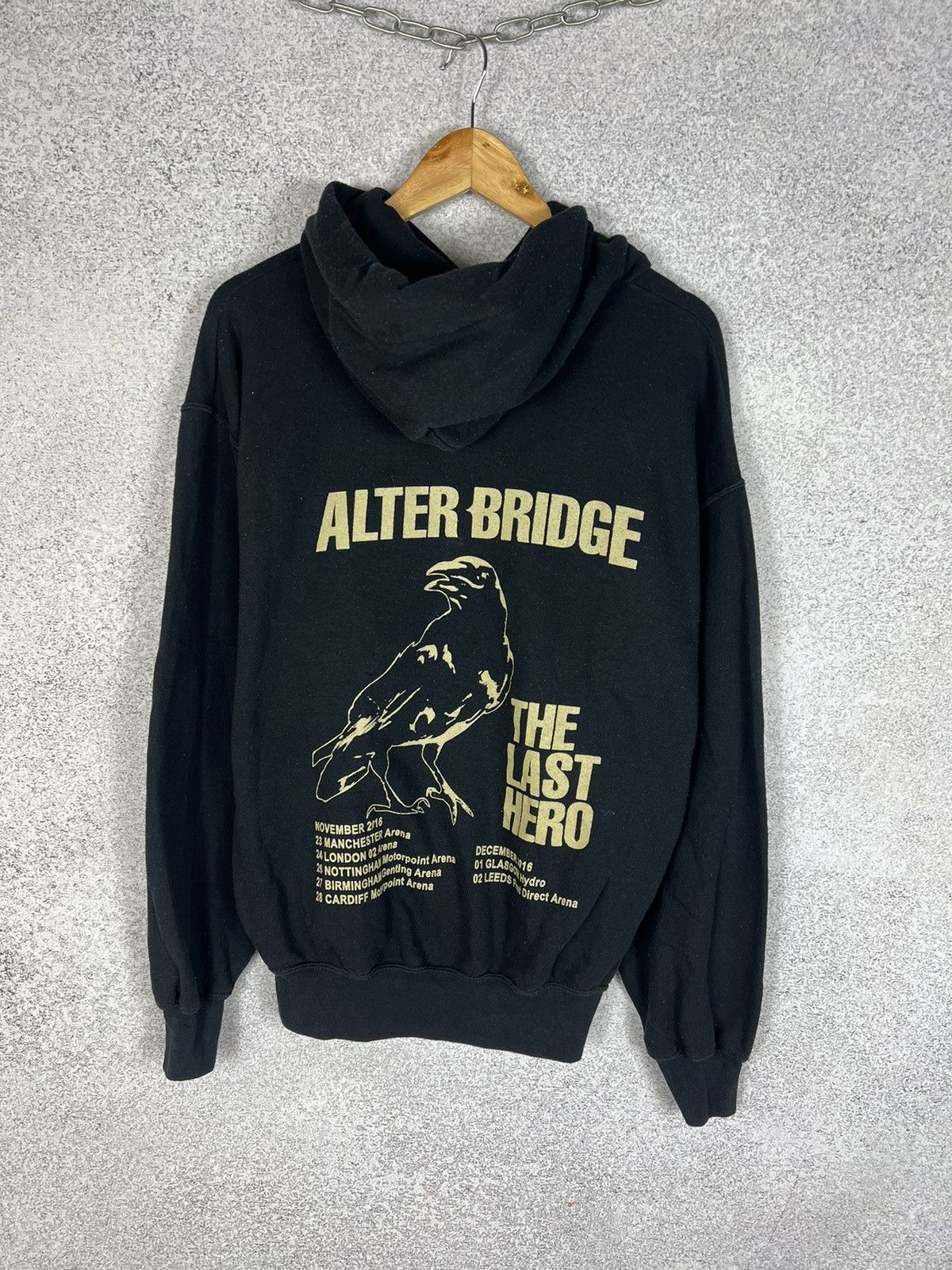 Band Tees Vintage Alter Bridge The Last Hero Rock Band Tour Hoodie Size US L / EU 52-54 / 3 - 2 Thumbnail