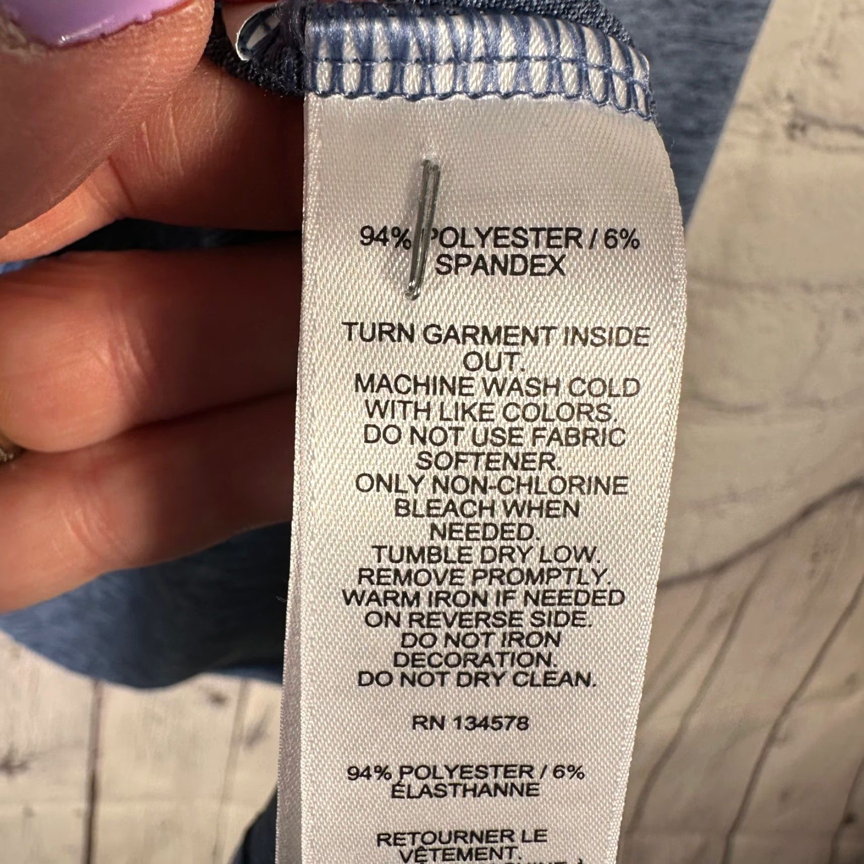 Vineyard Vines Vineyard Vines Performance Shirt Mens M Blue Heather Long Sleeve Golf Whale Logo Crew Neck Moisture Wicking Stretch Lightweight Athletic Jersey Size US M / EU 48-50 / 2 - 5 Thumbnail
