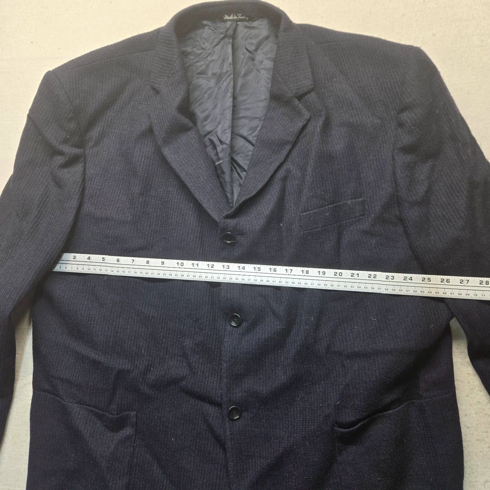 Baracuta Baracuta Blazer Jacket Wool Baracuta Black 46L Mens Wool Blazer 46 Black Baracuta Jacket Mens 46L Size 46R - 6 Thumbnail