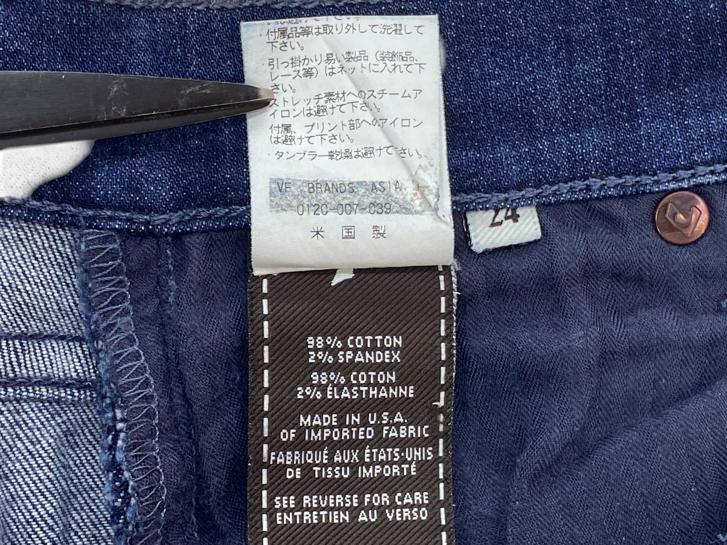 7 For All Mankind 7 for all Mankind Jeans Skinny Jeans Size 24" / US 00 / IT 34 - 9 Thumbnail