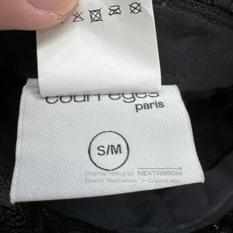 Vintage Courreges Leather Bucket Hat. Size ONE SIZE - 5 Thumbnail