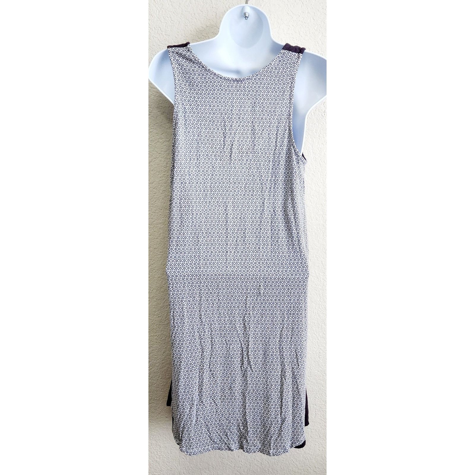 Other Ellen Tracy Black White Circle Print Sleeveless Mini Dress S Size S / US 4 / IT 40 - 3 Thumbnail