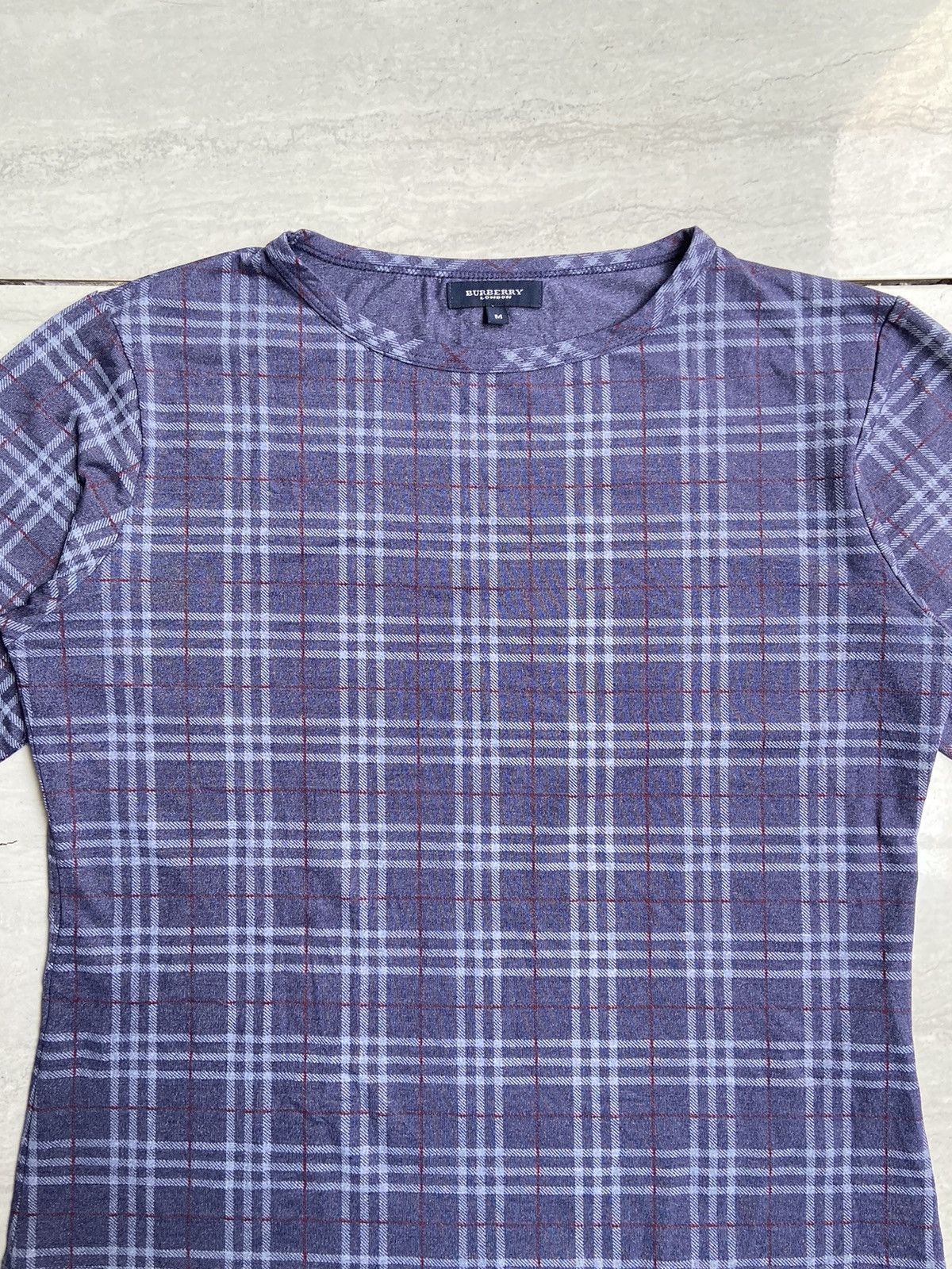 Burberry BURBERRY Nova Checked T-shirt Size US XS / EU 42 / 0 - 4 Thumbnail