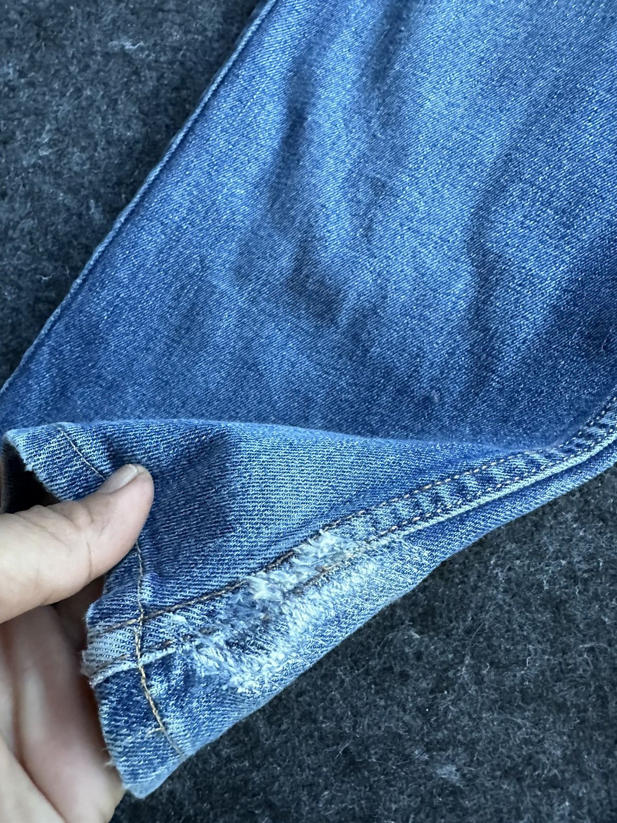 Levi's Levis 514 Y2k Mexico Distressed Denim D481 Size US 36 / EU 52 - 4 Thumbnail