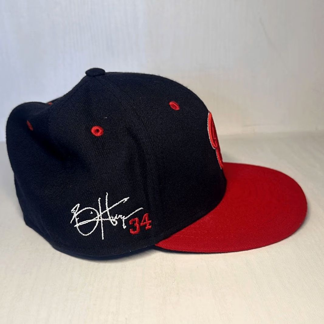 New Era New Era Washington Nationals 59FIFTY Hat Baseball Cap Multicolor On Field Cap Men One Size 6 3/4 Bryce Harper Signature W Flag Size ONE SIZE - 5 Thumbnail