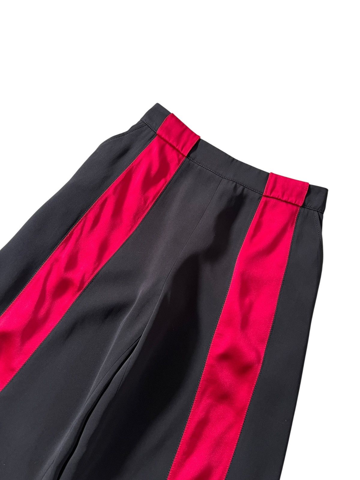 Marni Marni Satin Trimmed Crepe Wide Leg Pants Size 30" / US 8 / IT 44 - 5 Thumbnail