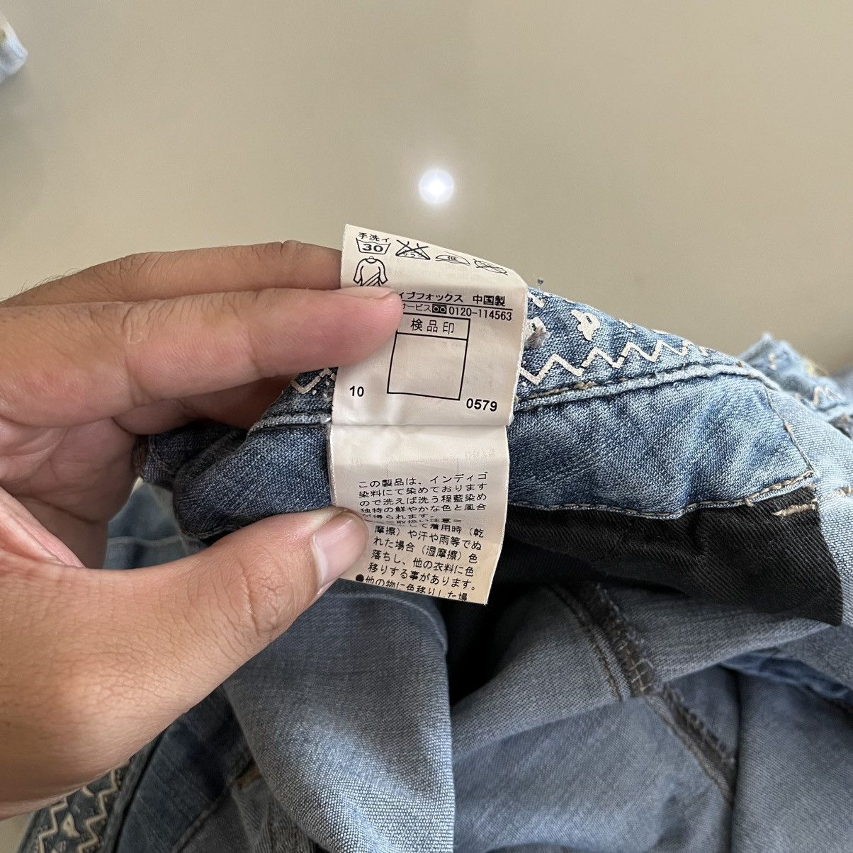 PPFM ARCHIVE ITEMS PPFM WorkWear Distressed Jeans 3D Pocket Size US 30 / EU 46 - 15 Thumbnail