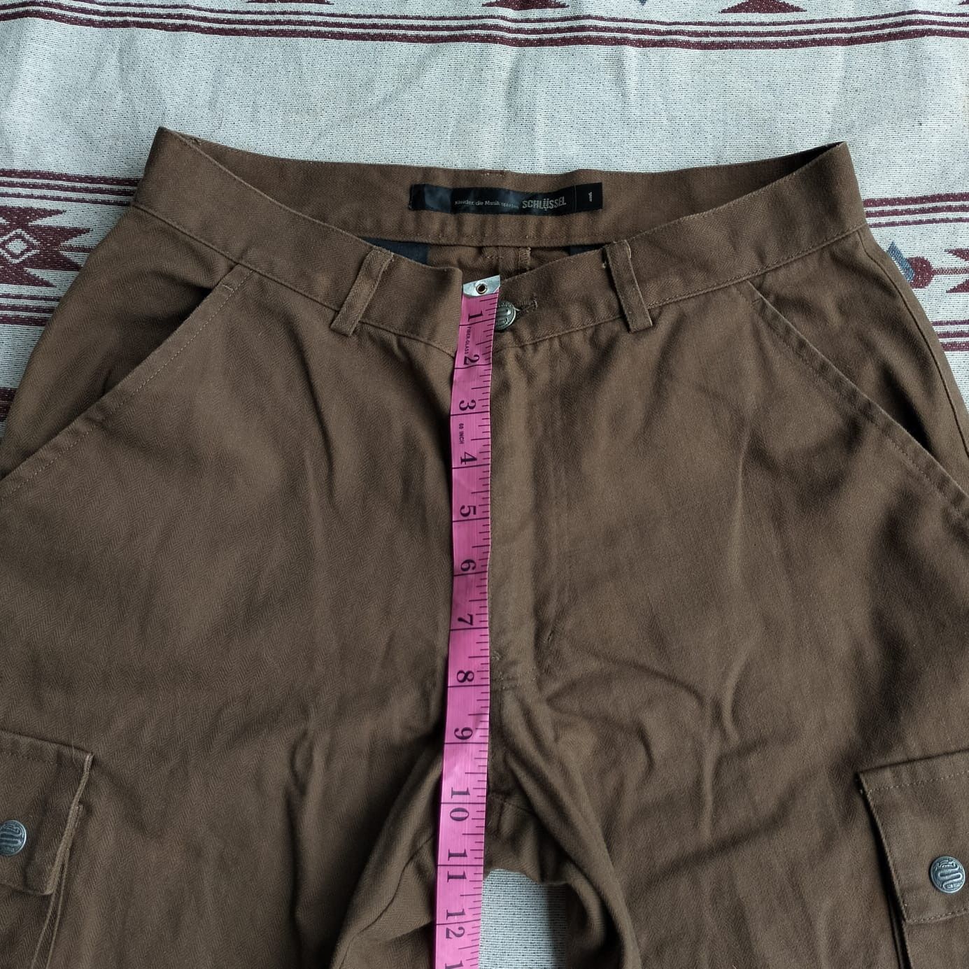 Japanese Brand × Schlussel × Tete Homme Schlussel Japanese bondage cargo harringbone pants Size US 30 / EU 46 - 12 Thumbnail