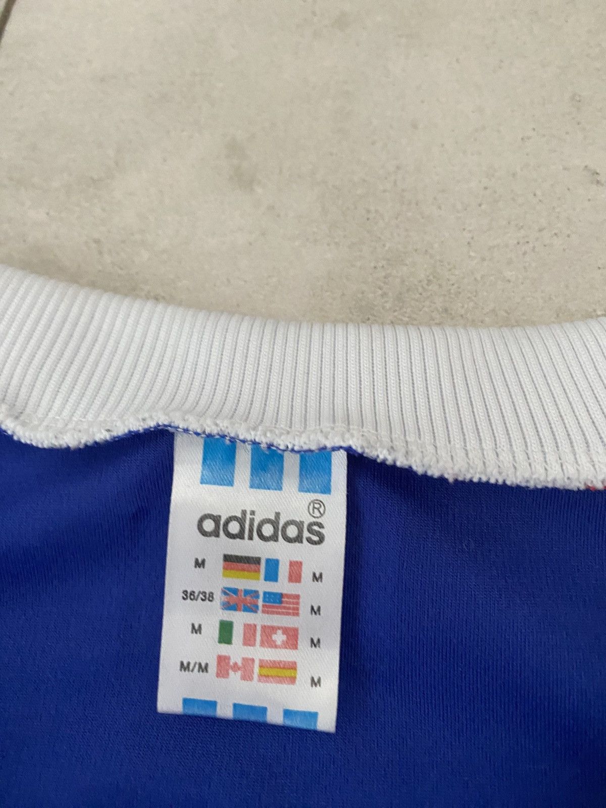 Adidas × Vintage Adidas Zidane France Jersey World cup france 1998 98 Size US M / EU 48-50 / 2 - 5 Thumbnail