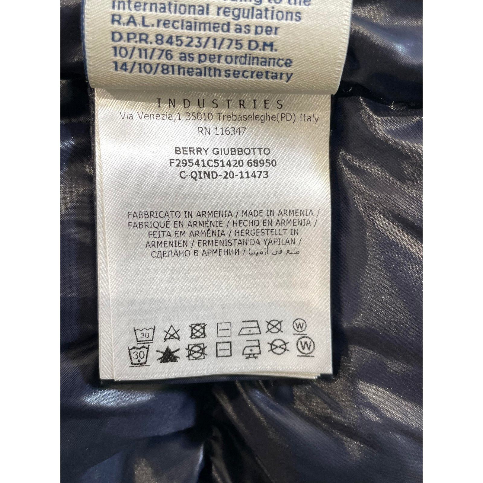 Moncler Moncler Berry Giubotto (Girl's) Navy Jacket Size XL / US 12-14 / IT 48-50 - 14 Thumbnail