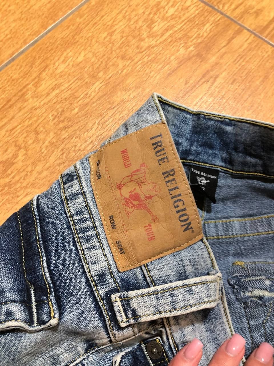 True Religion True Religion Ricky Relaxed Straight Cut-Off Denim Short Size US 32 / EU 48 - 6 Thumbnail