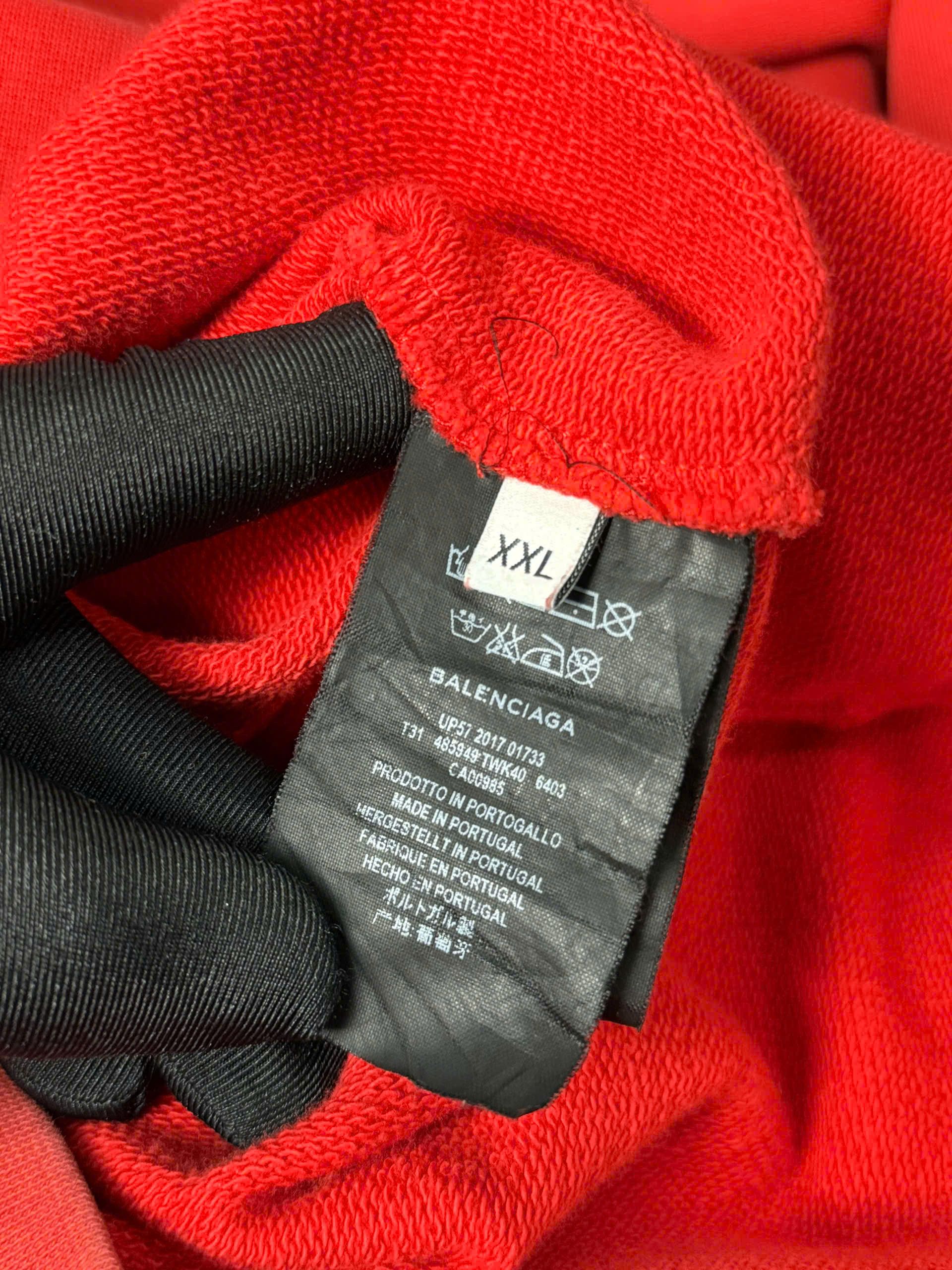 Balenciaga BALENCIAGA HOODIE Size US XL / EU 56 / 4 - 5 Thumbnail
