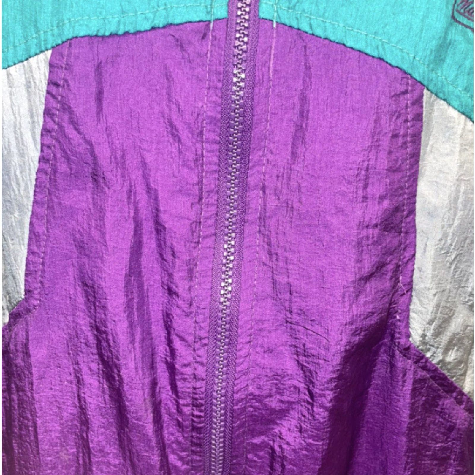 McGregor VTG MacGregor Multicolored Full Zip Down Jacket Mens L Track Tennis Jacket Men Colorful Size US L / EU 52-54 / 3 - 5 Thumbnail