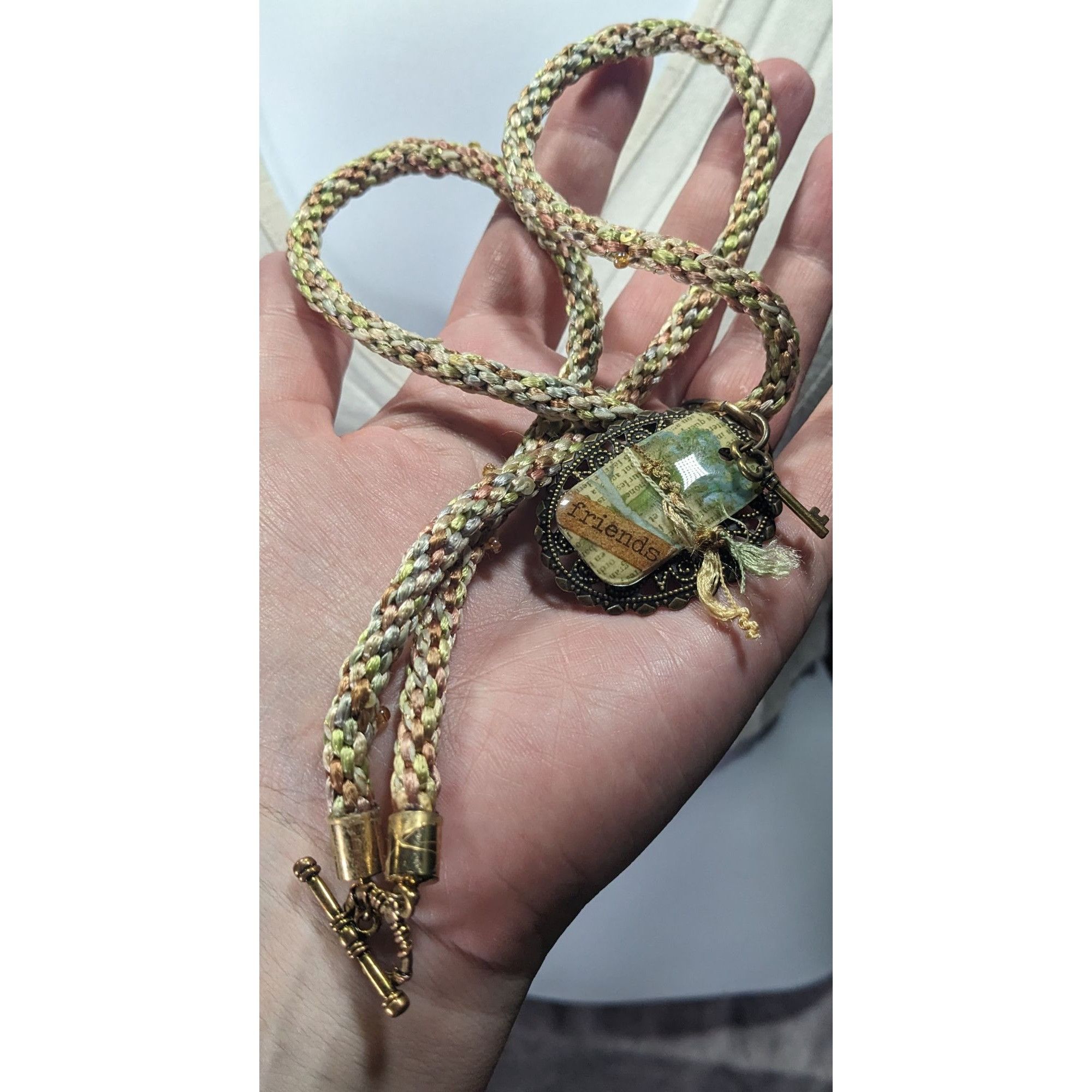 Other Handmade Rustic Cottagecore Friendship Necklace Size ONE SIZE - 4 Thumbnail