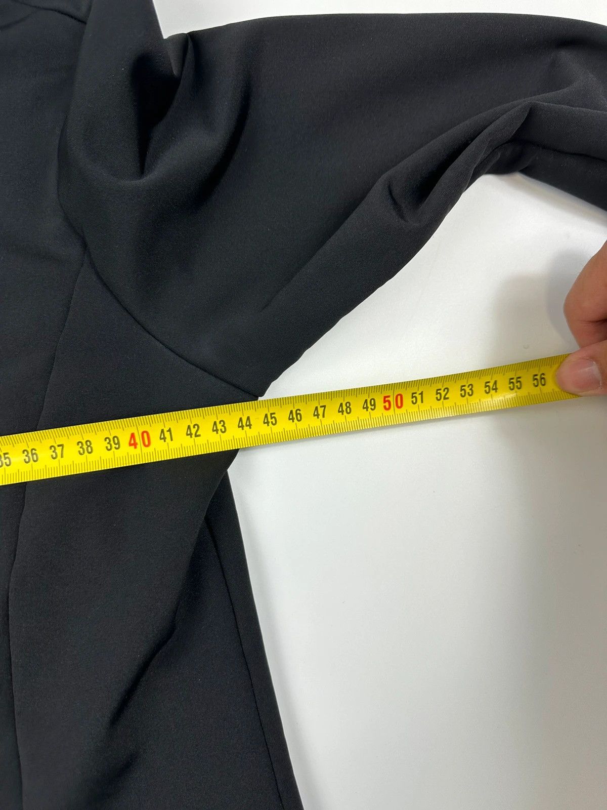Marithe + Francois Girbaud Marithé + Francois Girbaud Black Lycra Shirt Jacket Size L / US 10 / IT 46 - 11 Thumbnail