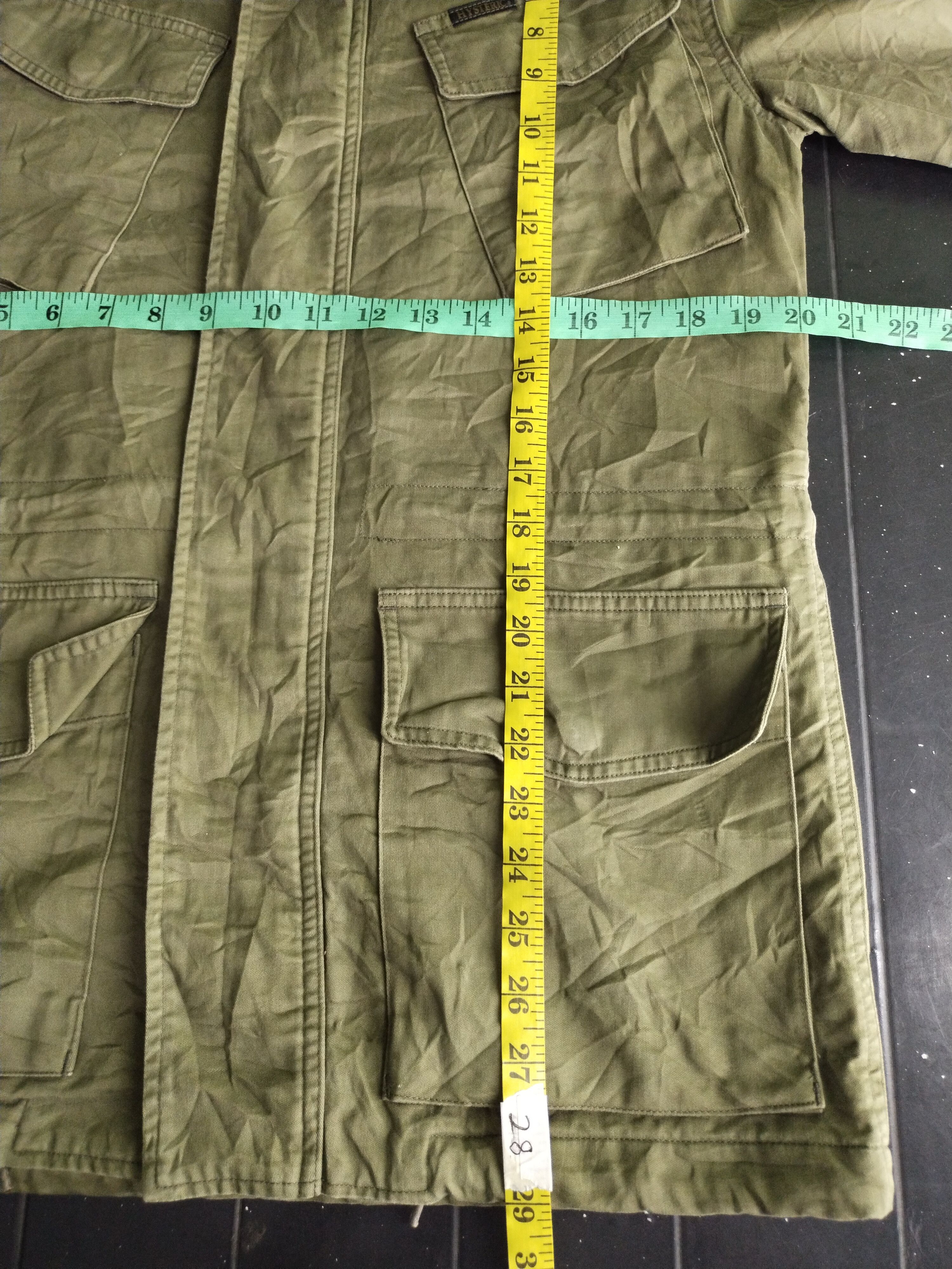 Hysteric Glamour Vtg Hysteric Glamour Army Green Jacket Size US M / EU 48-50 / 2 - 13 Thumbnail