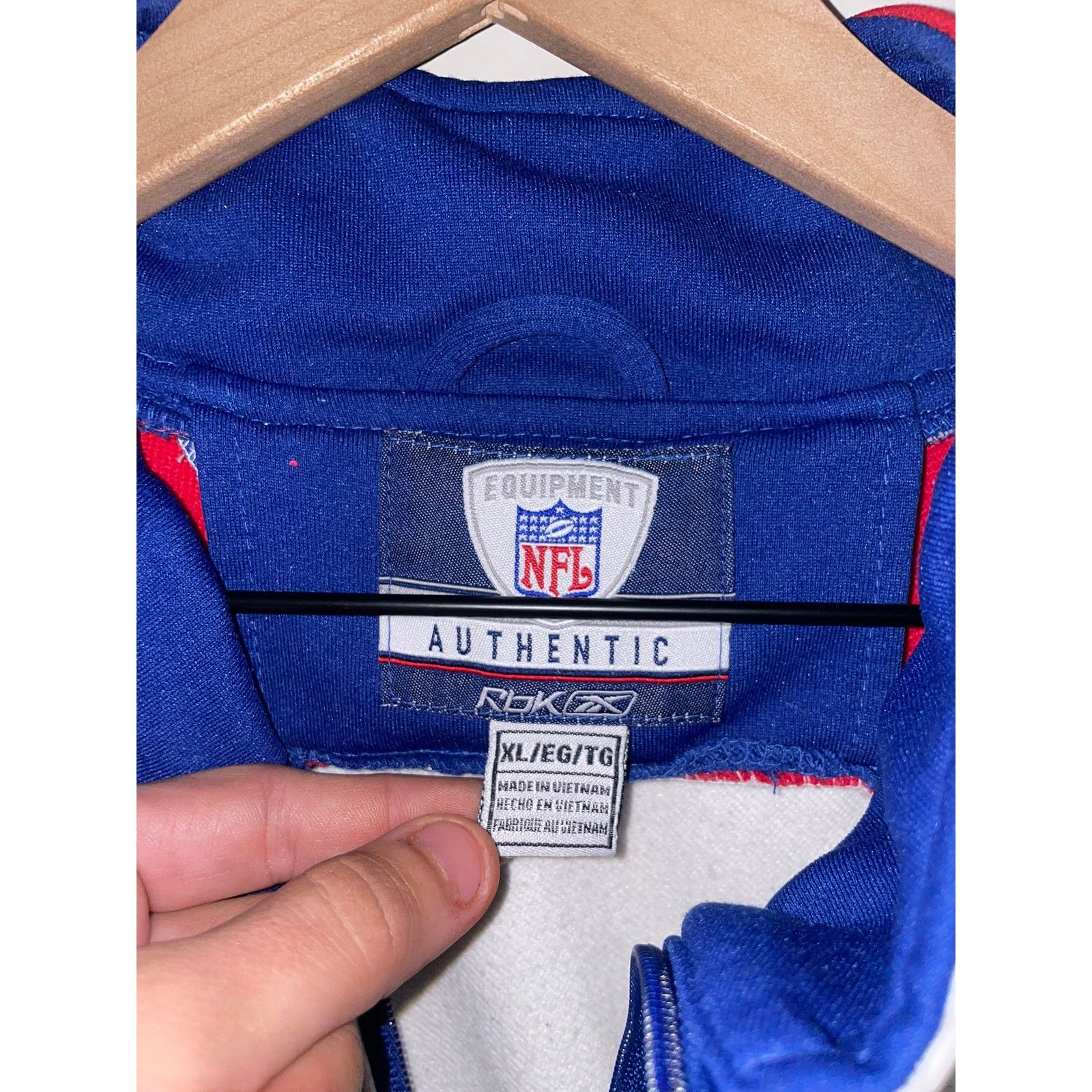Reebok Reebok New York Giants Jacket Active Equipment 2000s Y2K XL Size US XL / EU 56 / 4 - 7 Thumbnail