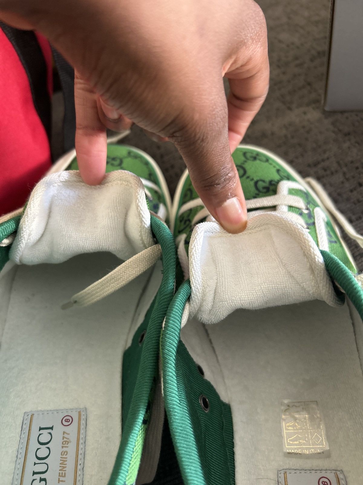 Gucci Gucci 1977 Tennis Shoes “Green” Size US 9 / EU 42 - 8 Thumbnail