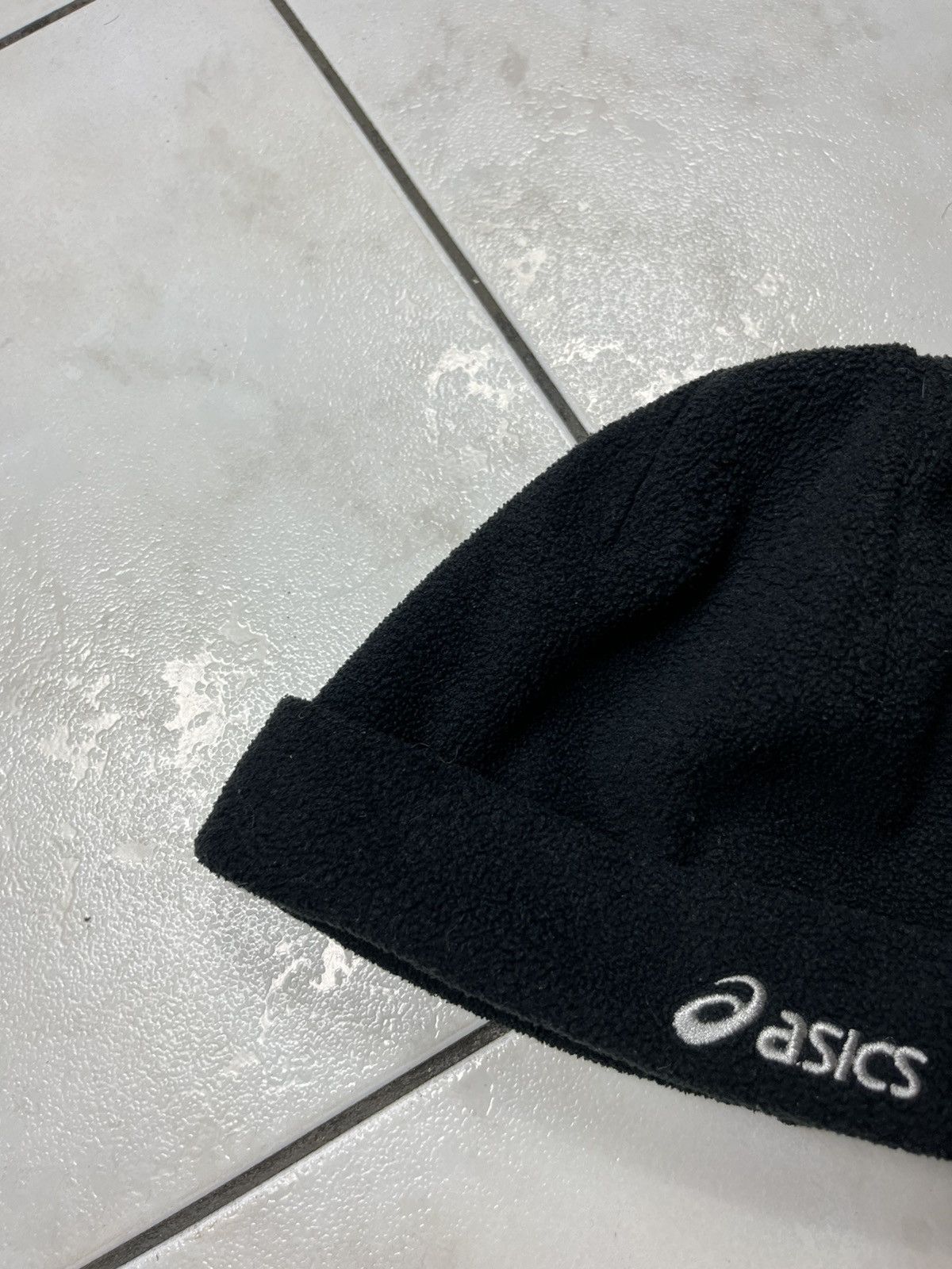 Asics × Vintage Vintage Asics fleece beanie hat sherpa logo rare y2k Size ONE SIZE - 4 Thumbnail