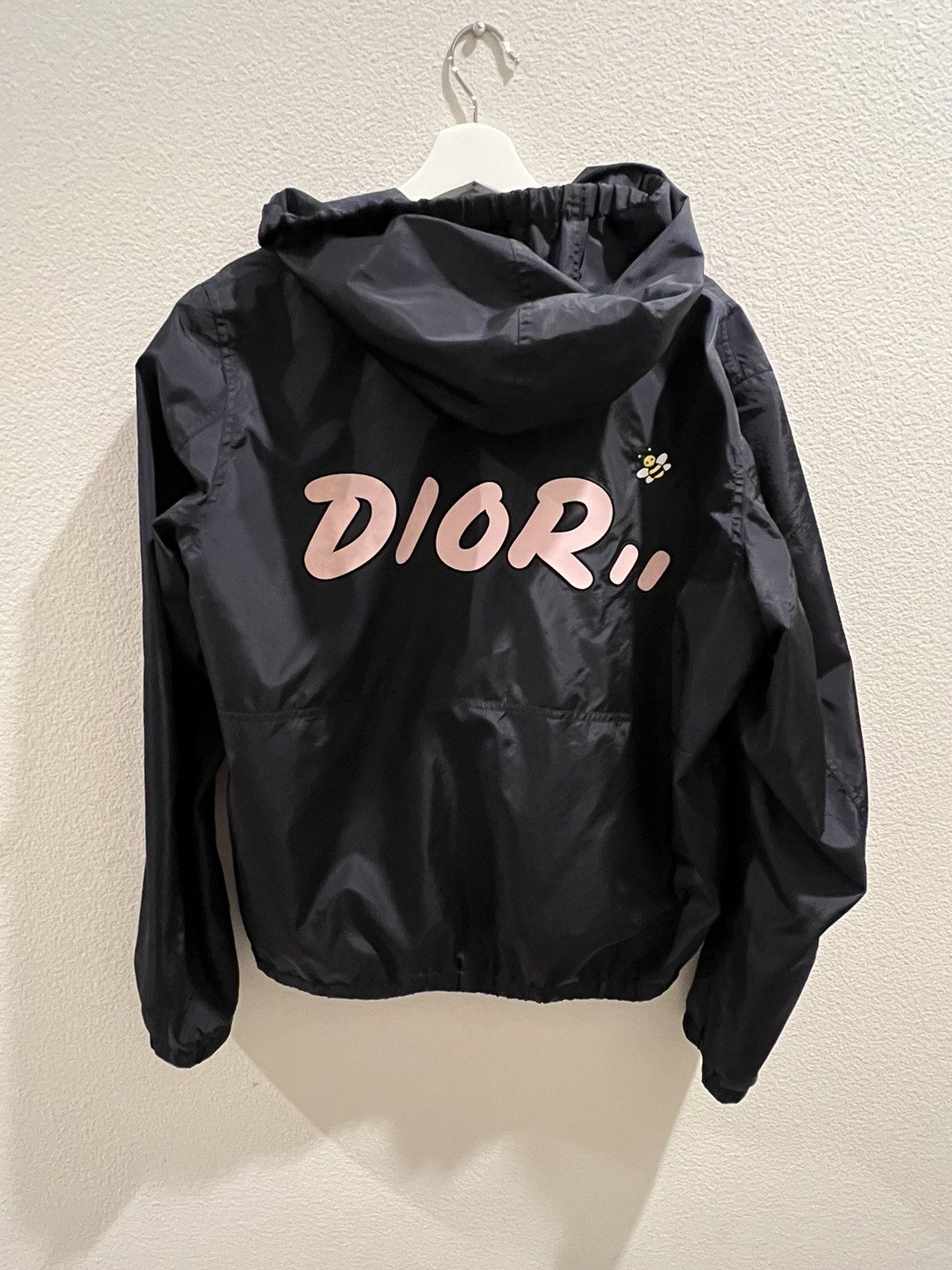 Dior Dior x KAWS Nylon Zip Up Hooded Jacket | Grailed