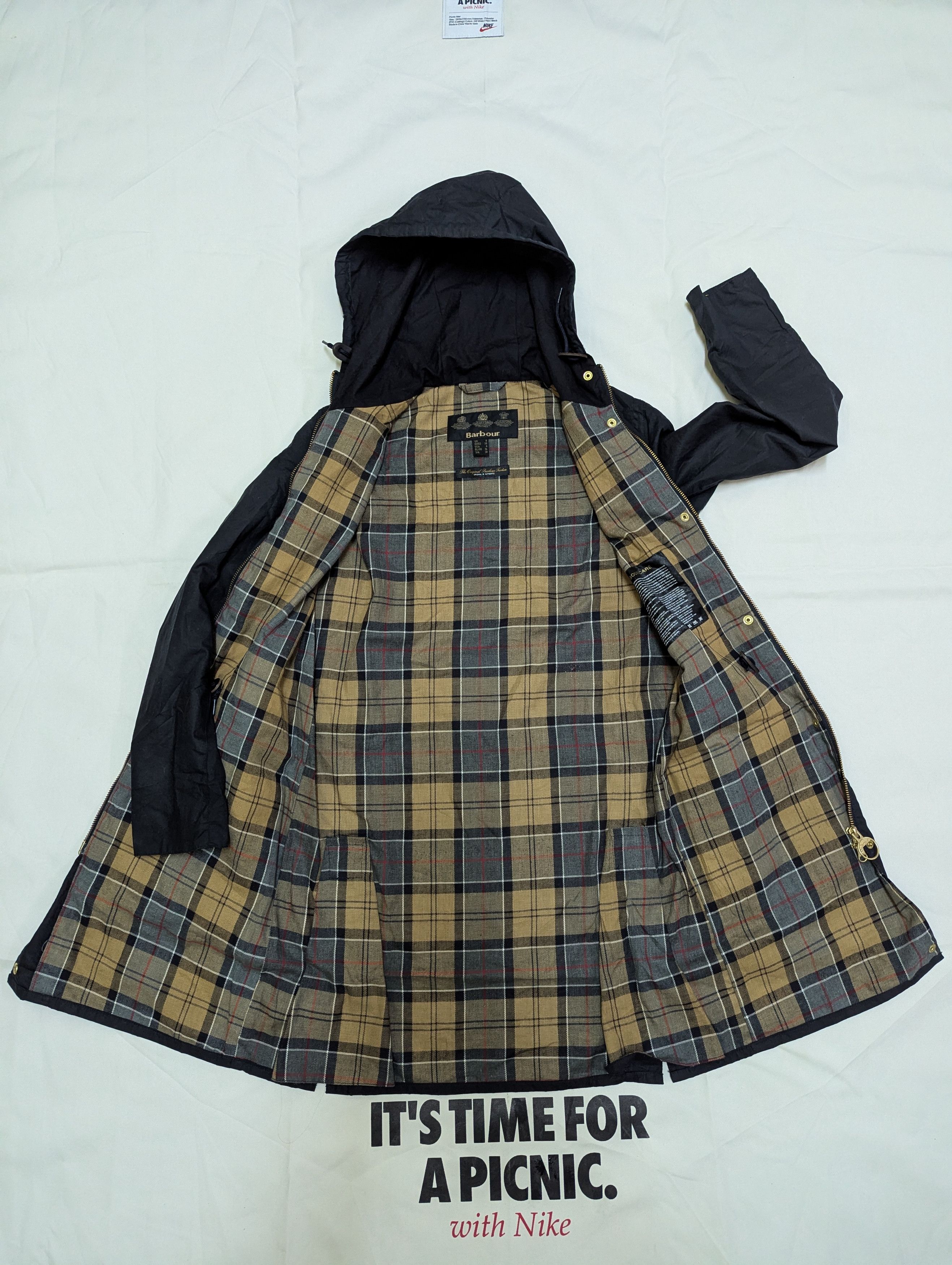 Barbour Barbour Wax Durham Long Trench Coat Size M / US 6-8 / IT 42-44 - 6 Thumbnail