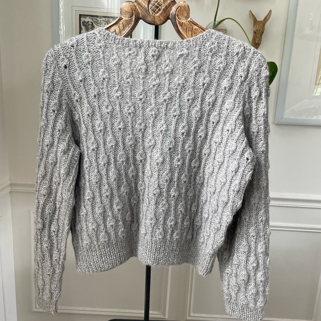Other Vintage Olivia Paul 100% Alpaca Made in England Texture Knit Size L / US 10 / IT 46 - 5 Thumbnail