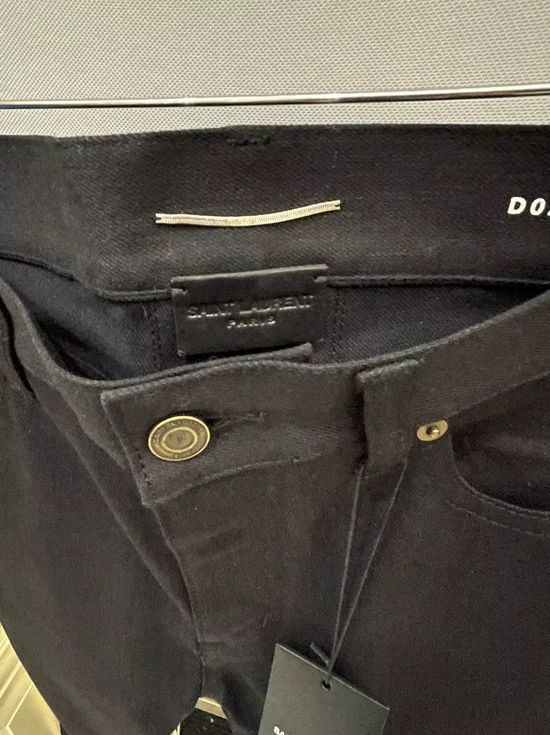 Saint Laurent Paris Saint laurent paris 2016 FW Basic Black jeans 2506-Nextarro Size US 30 / EU 46 - 3 Thumbnail