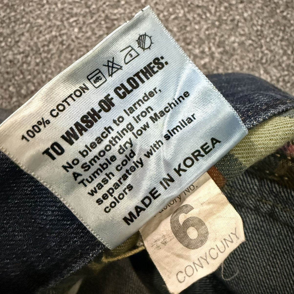 If Six Was Nine Y2k Attemp ConyCuny Boy Distressed Whisker Denim Size US 32 / EU 48 - 17 Thumbnail