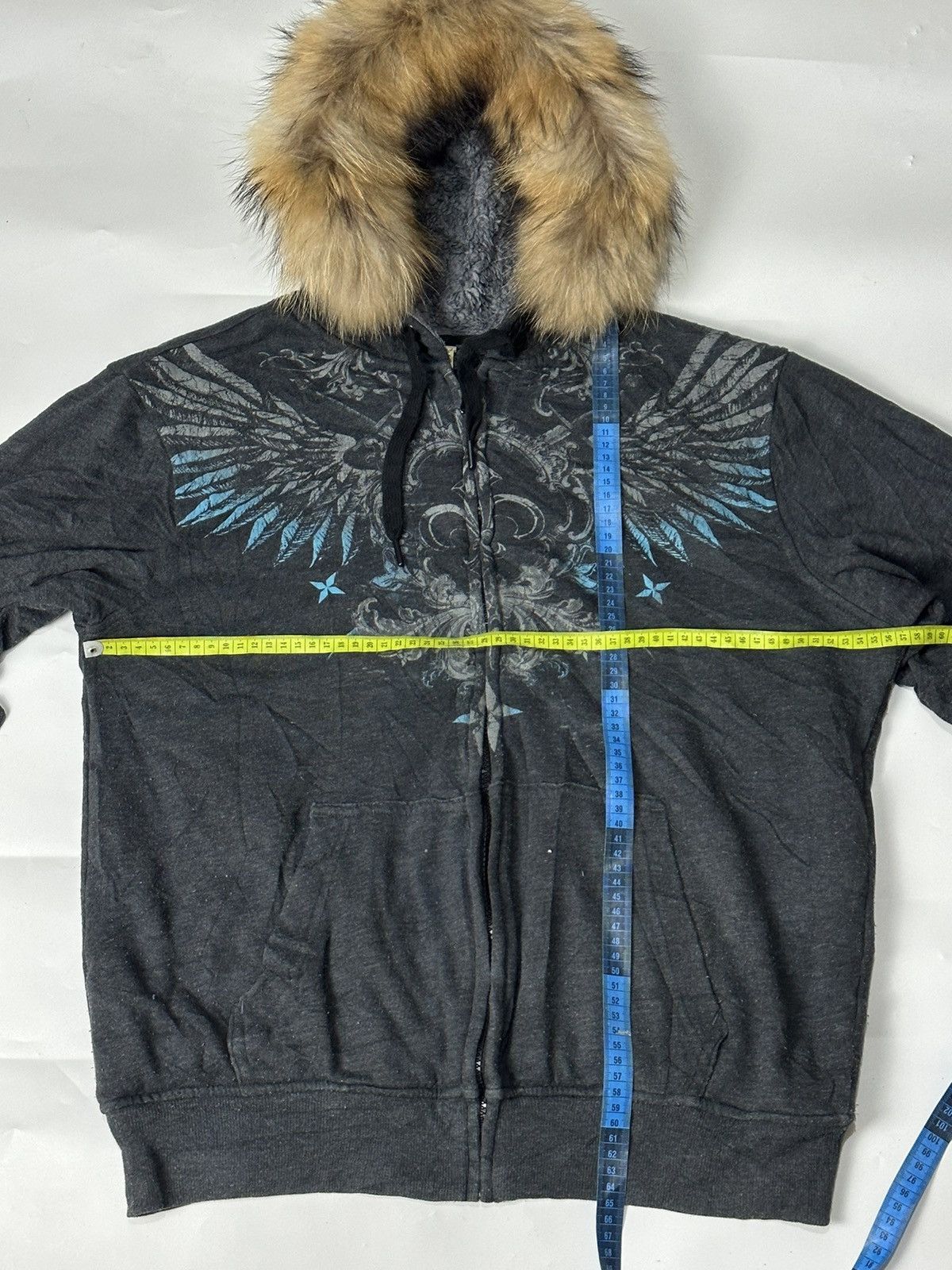 If Six Was Nine Fur hoodie faded glory Styled ifsix lgb Size US M / EU 48-50 / 2 - 6 Thumbnail