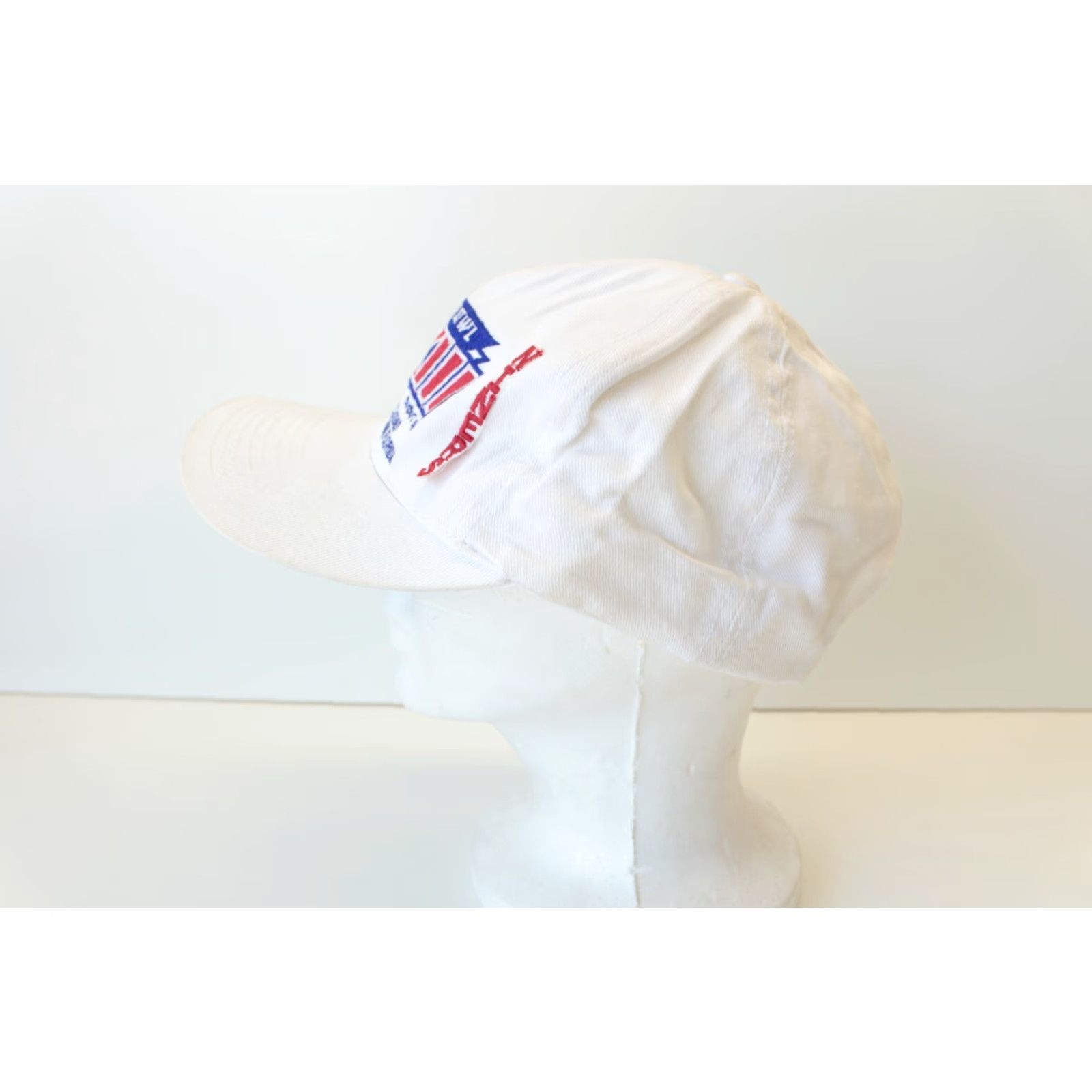 NFL VINTAGE NFL Hat Main Selling Point: Super Bowl XXIII Snapback White 1989 Forty Niners 49ers Adjustable Unisex Adults Mens Womens Boys Girls Miami FL Size ONE SIZE - 4 Thumbnail