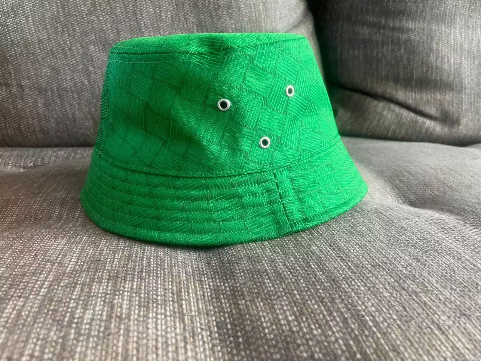 Large / Intrecciato Jacquard Bucket Hat in Parakeet
