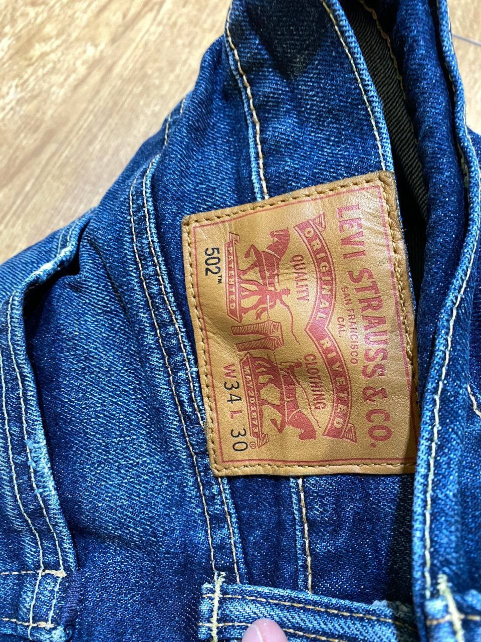 Levi's Levi's 504 blue jeans Y2K streetwear denim pants Size US 34 / EU 50 - 4 Thumbnail