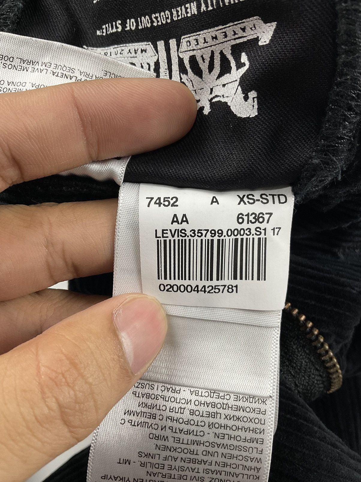 Vetements Vetements x Levis S/S'17 Reconstructed Zip Pants Size 26" / US 2 / IT 38 - 16 Thumbnail