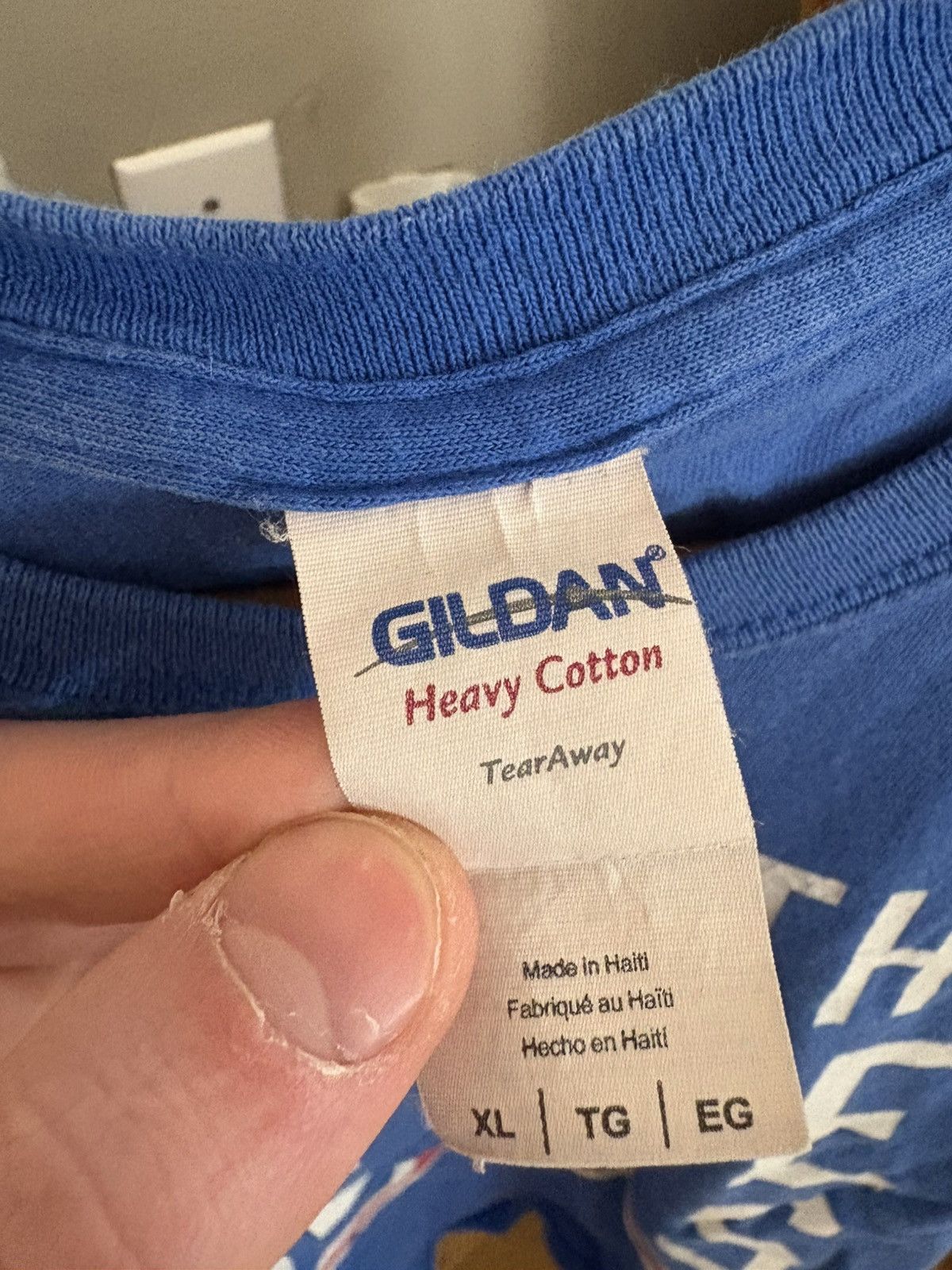 Gildan VINTAGE RANGERS TEE ON THE GILDAN TAG Size US L / EU 52-54 / 3 - 2 Thumbnail