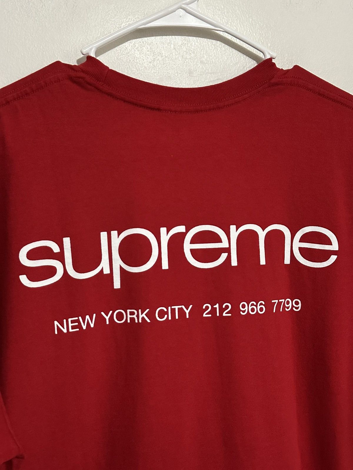 Supreme Supreme NYC Tee Size US XL / EU 56 / 4 - 2 Thumbnail