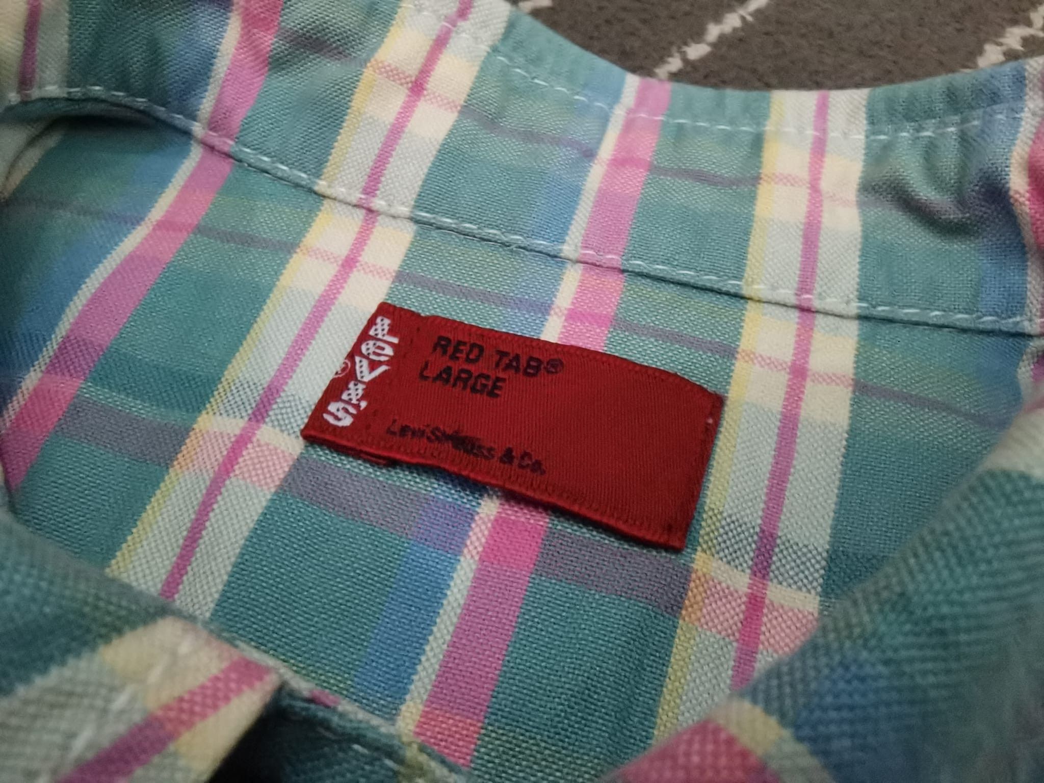 Levi's Levis RED TAB button up M 7117 Size US M / EU 48-50 / 2 - 5 Thumbnail