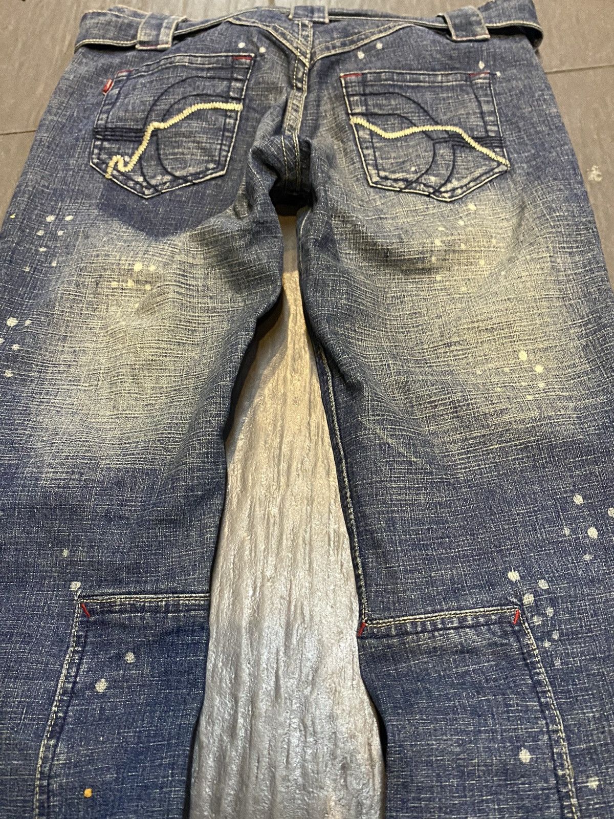 Hysteric Glamour Flare jeans Clash painted boot cut Size 28" / US 6 / IT 42 - 4 Thumbnail
