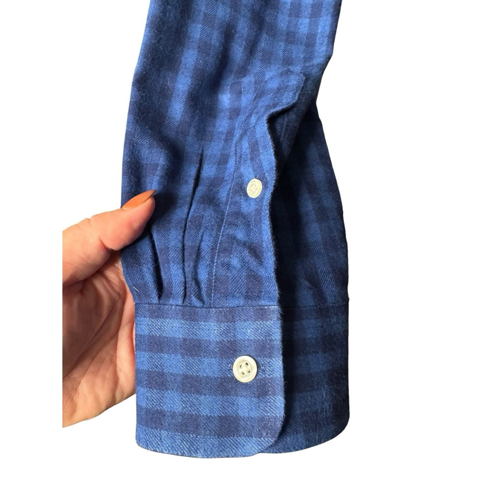 Ralph Lauren Ralph Lauren 2 Gingham Button Down Shirts Blue Gray XL Size US XL / EU 56 / 4 - 5 Thumbnail