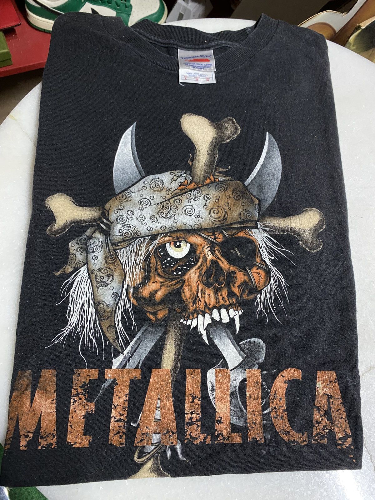 Band Tees × Vintage Vintage 00’ Metallica Band Tee Shirt Medium Size US M / EU 48-50 / 2 - 4 Thumbnail
