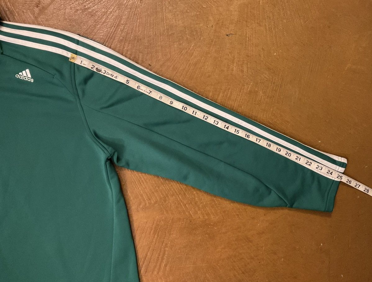 Adidas Adidas Teal Quarter-Zip with White Accents Size US M / EU 48-50 / 2 - 5 Thumbnail
