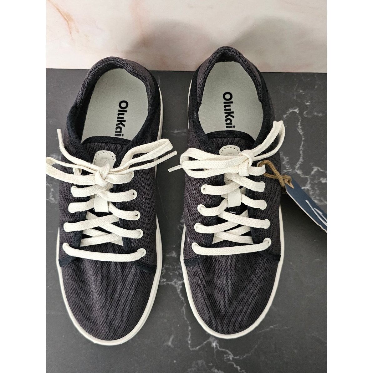 Olukai Olukai Black/White PEHUEA-LI 20379-40WS Sneakers 6.5 36.5 Size US 6.5 / IT 36.5 - 3 Thumbnail