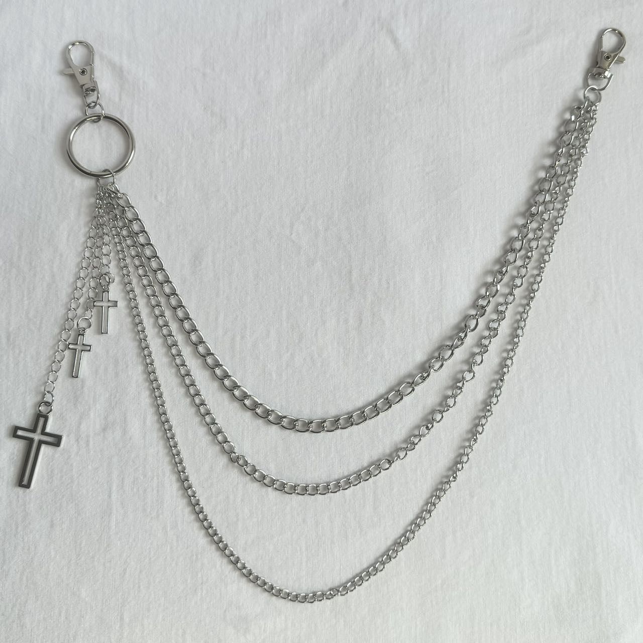 Other Cross Pants Chain for Men Women,Jeans Chain,Keys Chain Size ONE SIZE - 2 Thumbnail