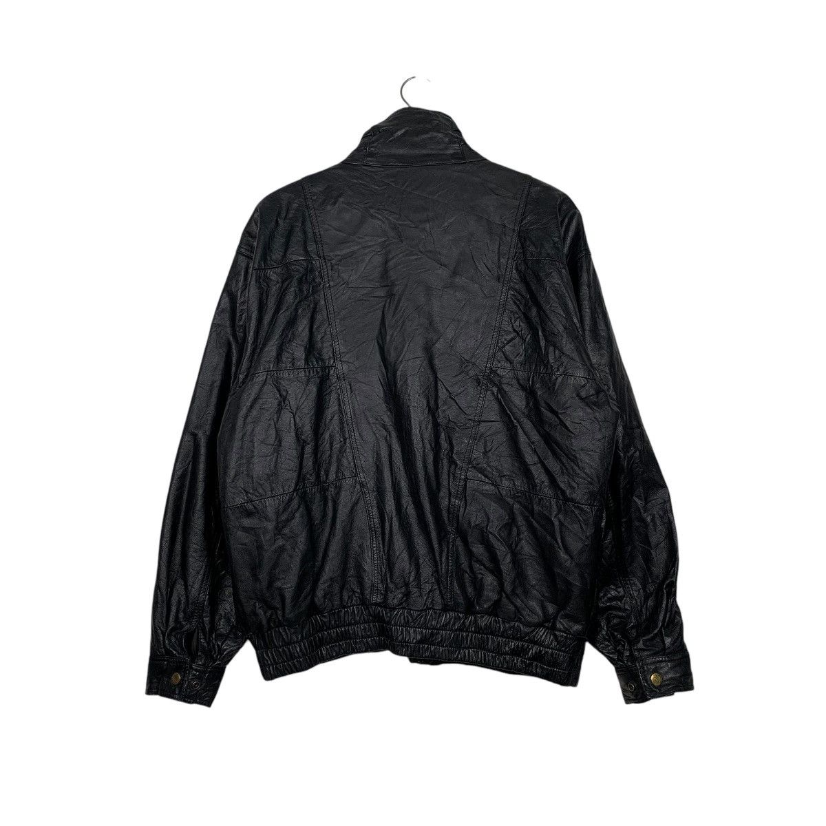 Japanese Brand Valentino Uomo Leather Jacket Size US L / EU 52-54 / 3 - 7 Thumbnail
