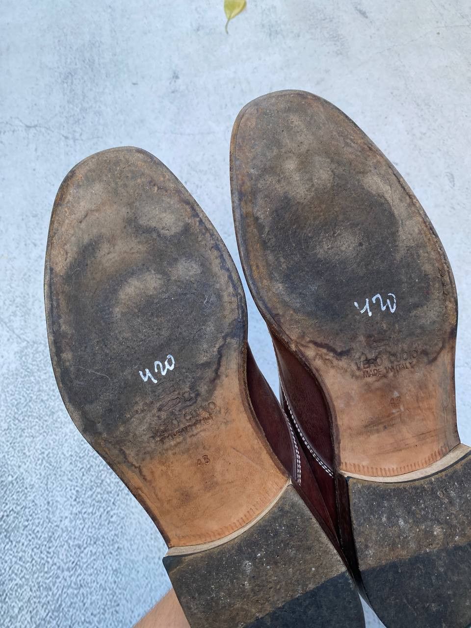Other Vintage Guidi Dolce Gabbana style Leather Faded Shoes Size US 10 / EU 43 - 20 Thumbnail