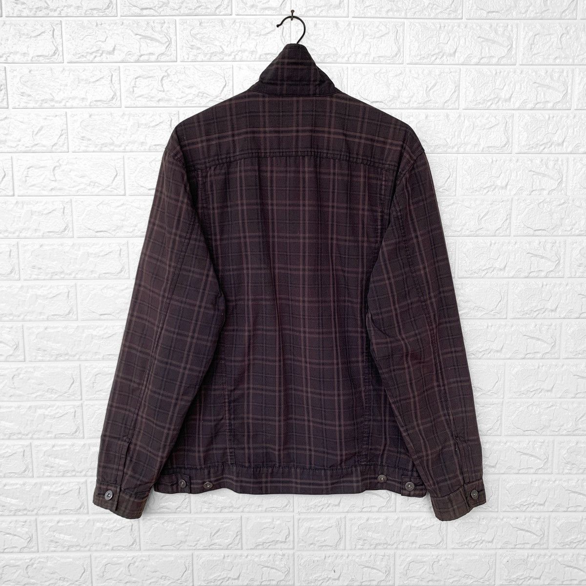 Stussy STUSSY GARMENT WORKGEAR CHECKERED PLAID BUTTON JACKET Size US L / EU 52-54 / 3 - 4 Thumbnail