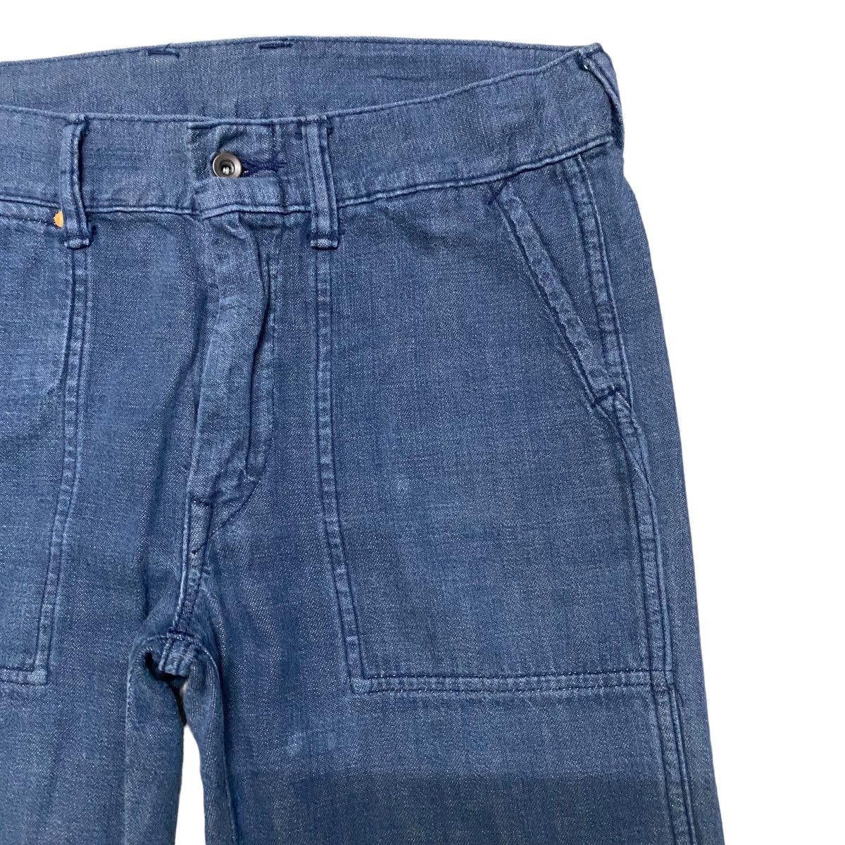 45rpm 45rpm Denim Flare Fatigue Pant Size 29" - 5 Thumbnail
