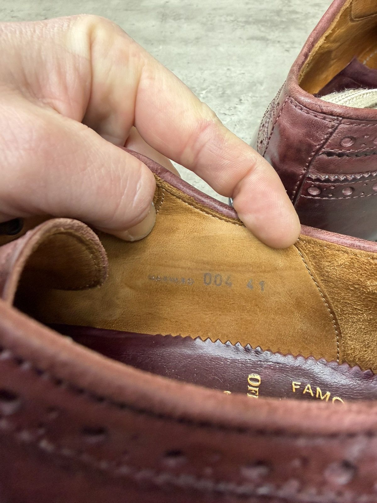 Officine Creative Officine Creative Wingtip Brogue Derby Shoes Burgundy Size US 8 / EU 41 - 11 Thumbnail