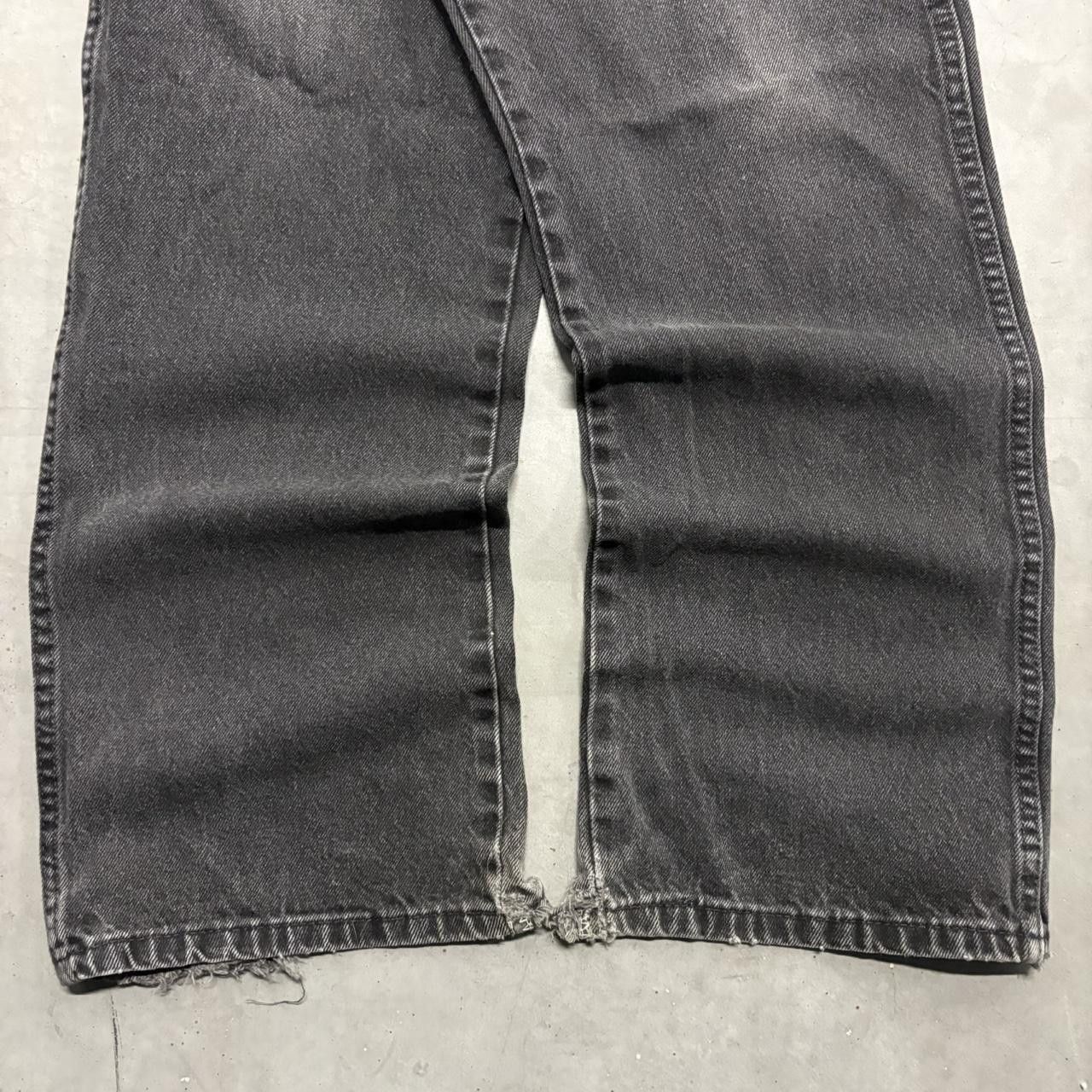 Dickies Crazy Vintage Y2K/2000s Super Baggy Wideleg Dickies Black Skater Style Denim Jeans! Size US 38 / EU 54 - 4 Thumbnail