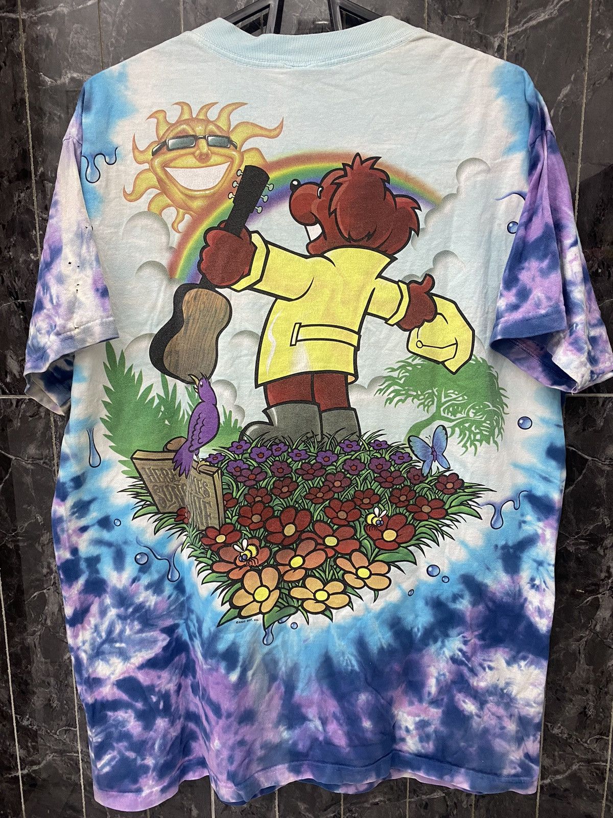 Grateful Dead × Liquid Blue × Vintage Vtg Liquid Blue Grateful Dead vintage rock tie-dye shirt Size US L / EU 52-54 / 3 - 2 Thumbnail