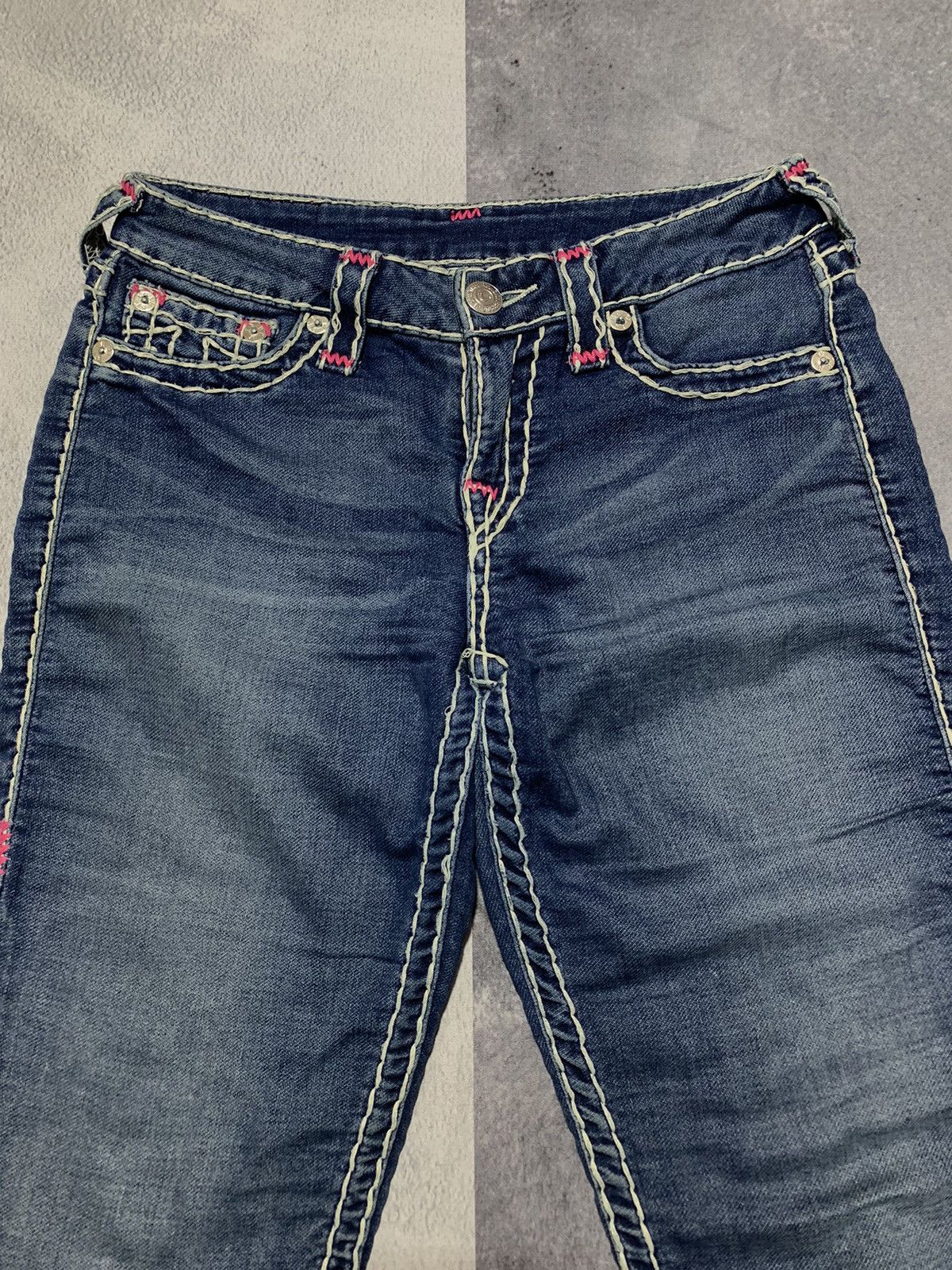True Religion × Vintage Vintage True Religion denim jeans streetwear style size 28 Size 28" / US 6 / IT 42 - 6 Thumbnail